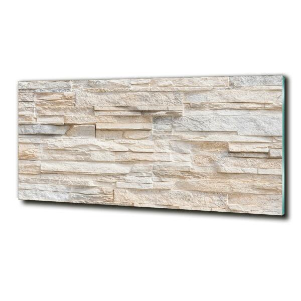 Glazen schilderij Bakstenen muur