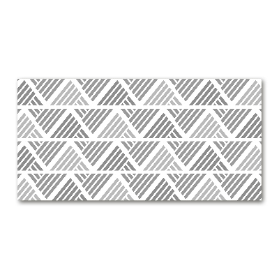 Schilderij op glas Geometrische achtergrond