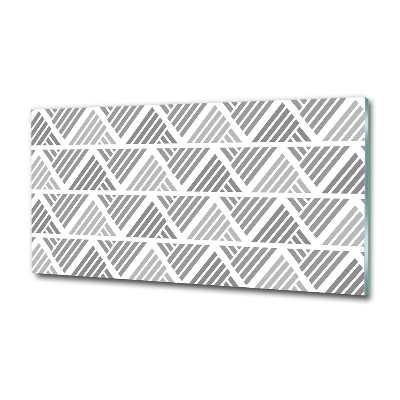 Schilderij op glas Geometrische achtergrond