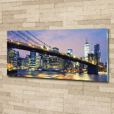 Glazen schilderij Brooklynbrug