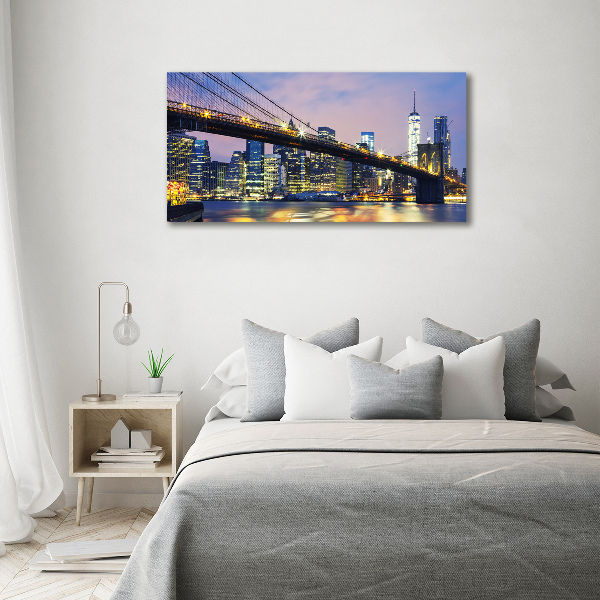Glazen schilderij Brooklynbrug