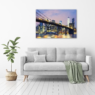 Glazen schilderij Brooklynbrug
