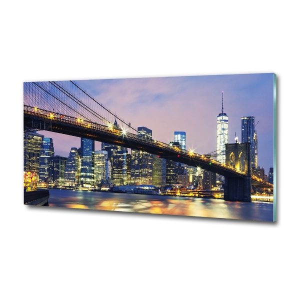 Glazen schilderij Brooklynbrug