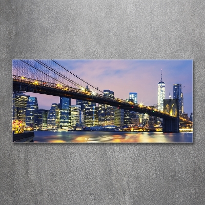 Glazen schilderij Brooklynbrug