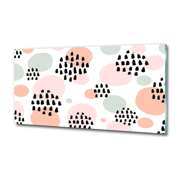 Foto schilderij op glas Abstracte achtergrond