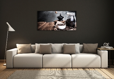 Schilderij op glas Koffiemolen