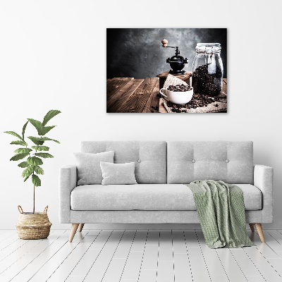 Schilderij op glas Koffiemolen