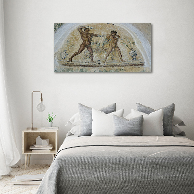 Foto schilderij op glas Mozaïek