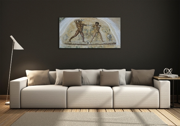 Foto schilderij op glas Mozaïek