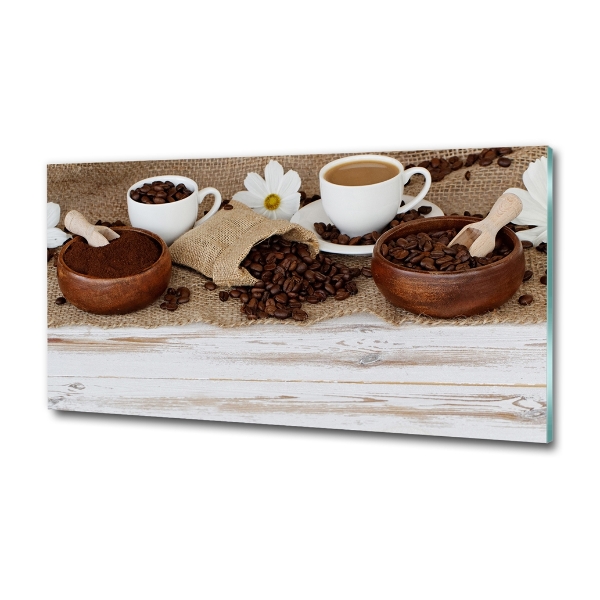Foto obraz szkło hartowane Filiżanka kawy