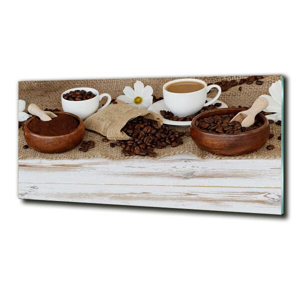 Foto obraz szkło hartowane Filiżanka kawy