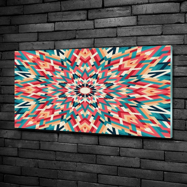 Glazen schilderij Caleidoscoop