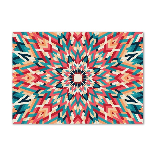 Glazen schilderij Caleidoscoop