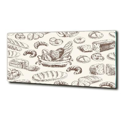 Schilderij op glas Brood