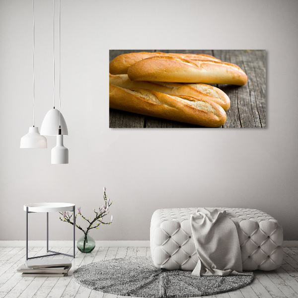Glazen schilderij Baguettes