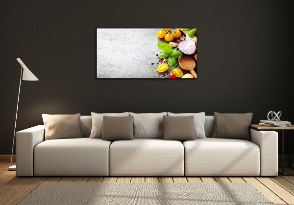 Foto schilderij op glas Groenten