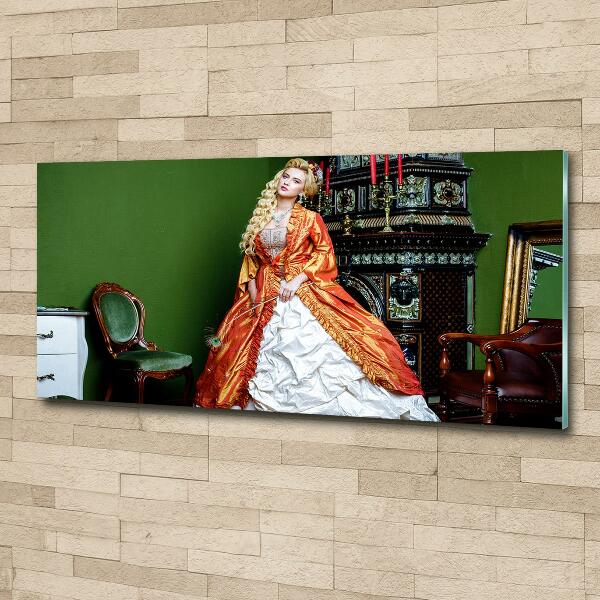 Schilderij glas Aristocraat