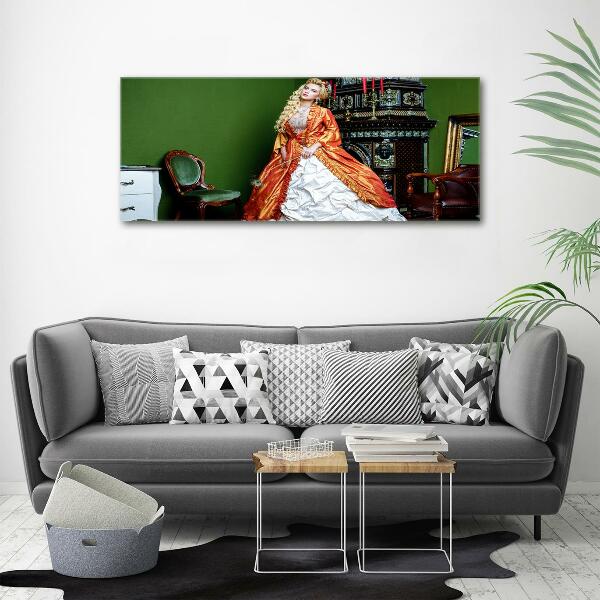 Schilderij glas Aristocraat