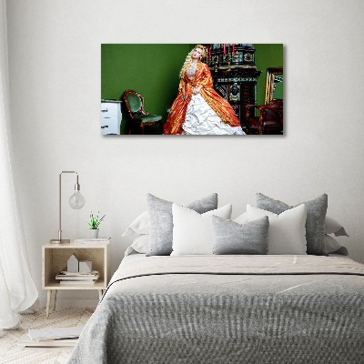 Schilderij glas Aristocraat