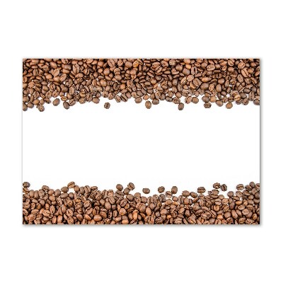Glazen schilderij Koffiebonen