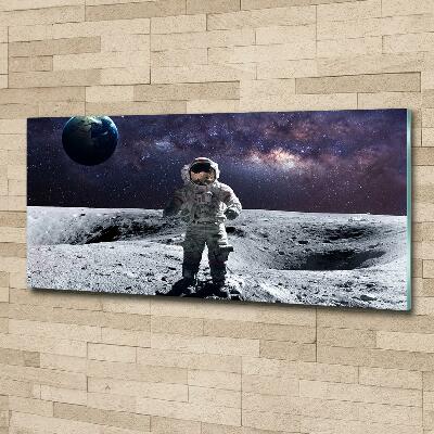 Foto schilderij op glas Astronaut