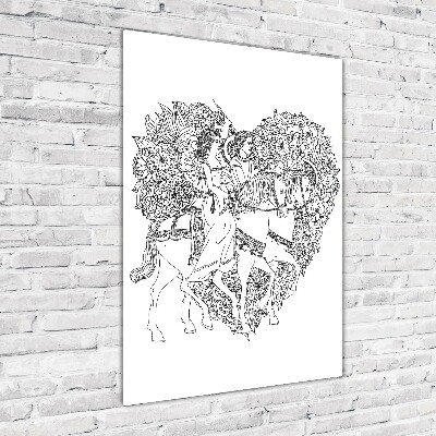 Foto obraz na szkle pionowy Kobieta i mężczyzna