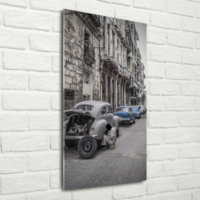 Verticale foto op glas Havana
