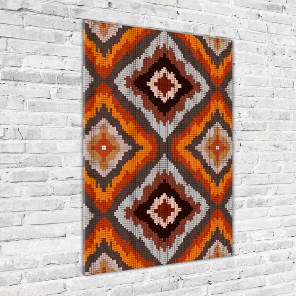 Verticale foto op glas Retro achtergrond