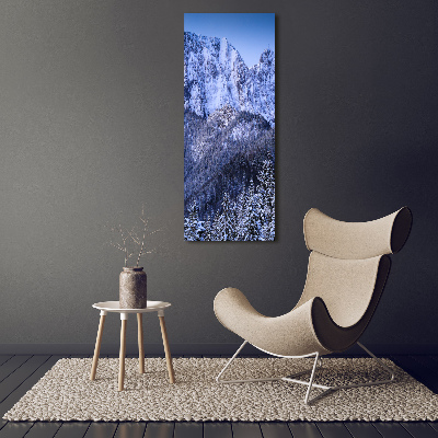 Foto obraz szkło hartowane pionowy Giewont Tatry