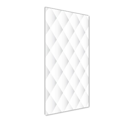 Verticale glasfoto Achtergrond met vierkanten