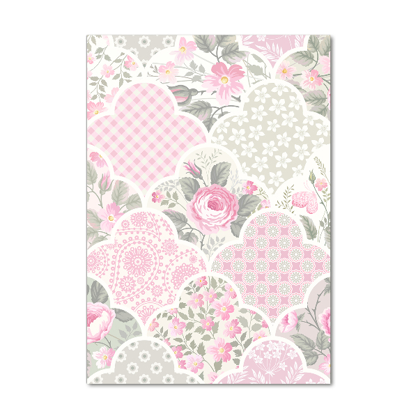 Nowoczesny foto obraz na ścianę pionowy Róże