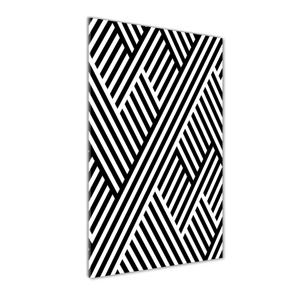 Verticale glasfoto Geometrische achtergrond