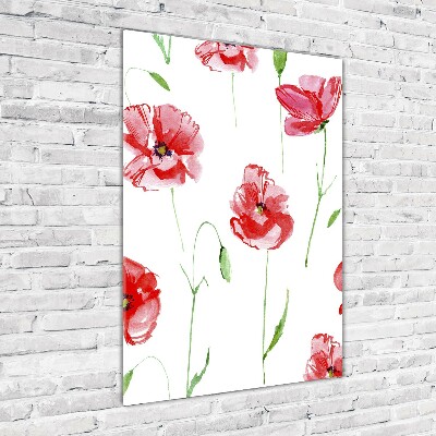 Nowoczesny foto obraz na ścianę pionowy Maki