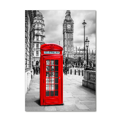 Verticale foto op glas Londen, Engeland