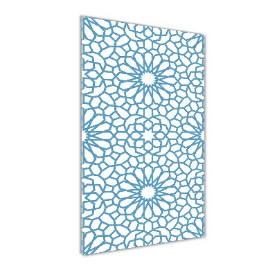 Verticale foto op glas Oosters patroon