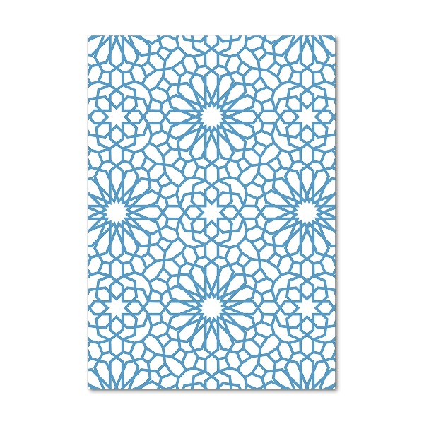 Verticale foto op glas Oosters patroon