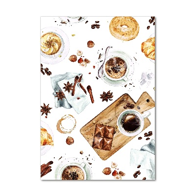 Foto obraz szkło hartowane pionowy Śniadanie