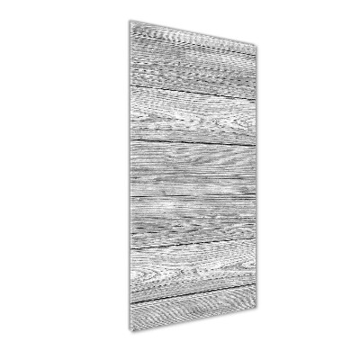 Foto obraz szkło hartowane pionowy Drewniane tło