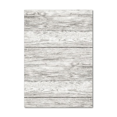 Verticale glasfoto Houten achtergrond