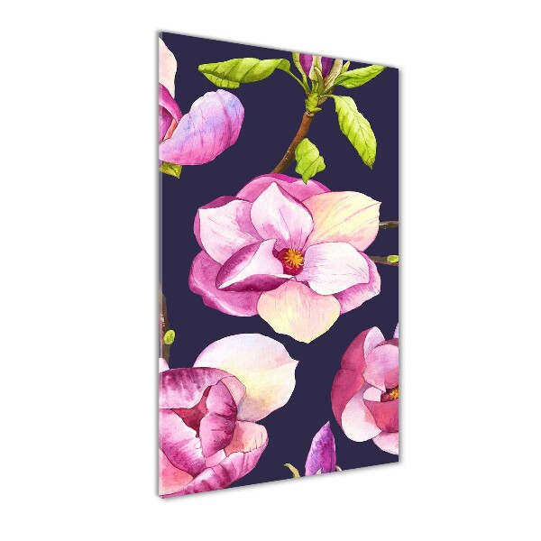 Foto-obraz szkło hartowane pionowy Magnolia