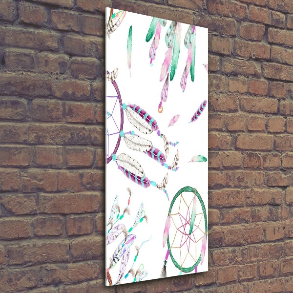 Foto obraz szkło hartowane pionowy Łapacze snów