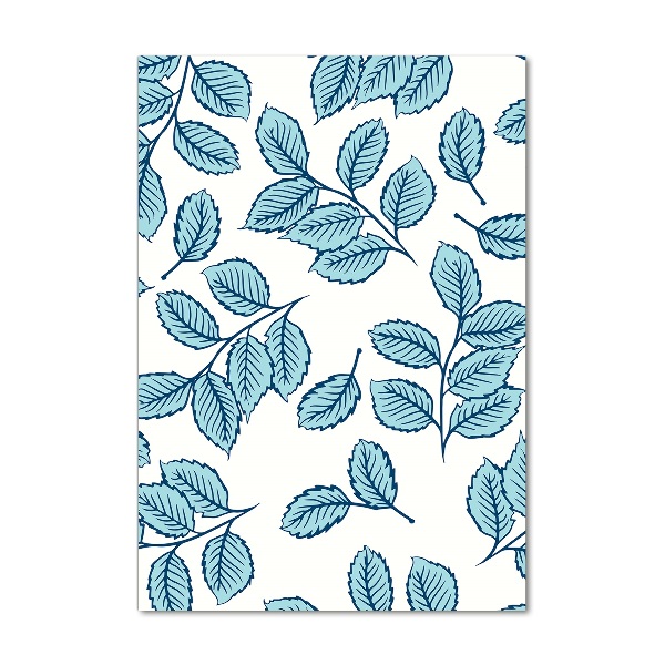 Verticale foto op glas Bladeren