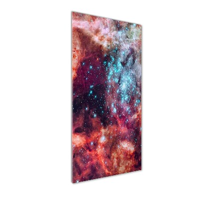 Verticale foto op glas Magellaanse Wolk