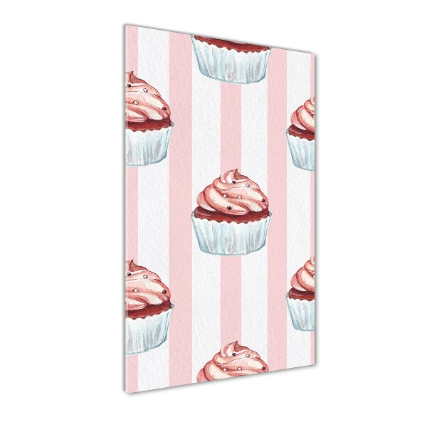 Foto-obraz szkło hartowane pionowy Babeczki