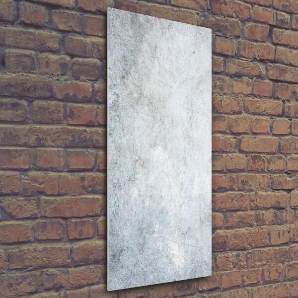 Verticale foto op glas Betonnen achtergrond