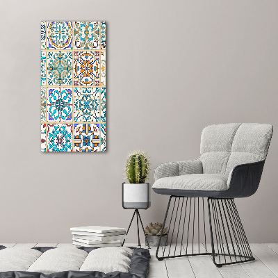 Verticale foto op glas Keramische tegels