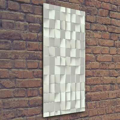 Foto obraz na szkle pionowy Geometryczny wzór