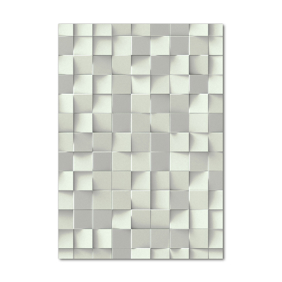 Verticale glasfoto Geometrisch patroon