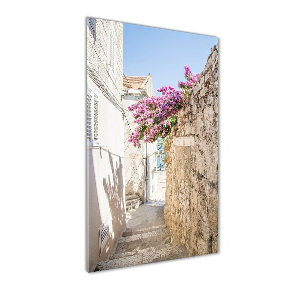 Verticale foto op glas Korčula, Kroatië