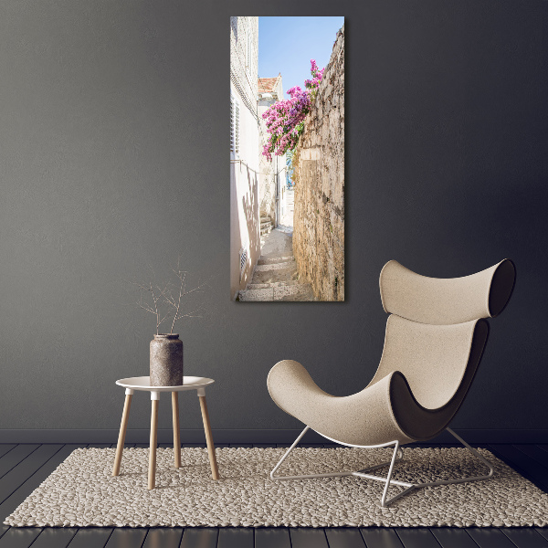 Verticale foto op glas Korčula, Kroatië